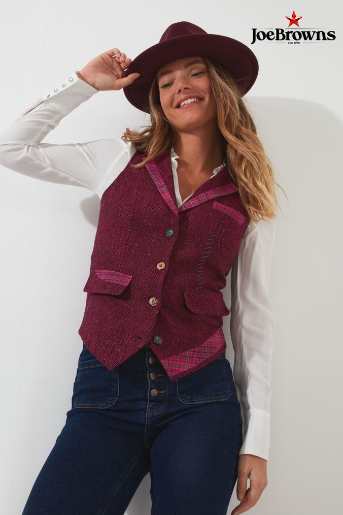 Ladies best sale red waistcoat