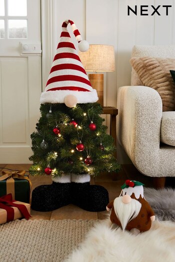Red Gonk Pre Lit Christmas Tree (621902) | £49