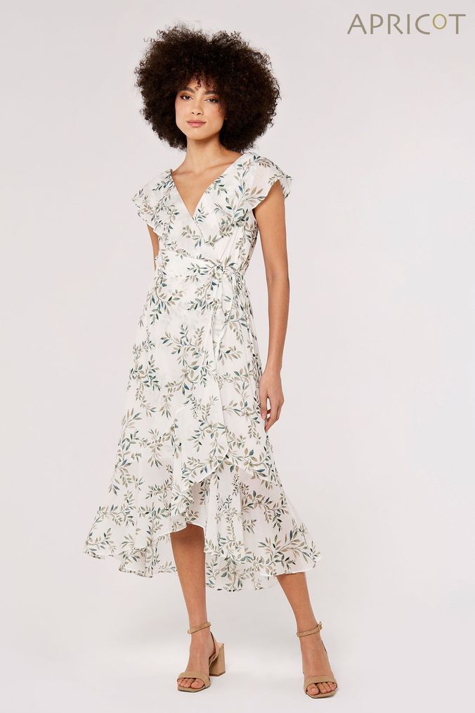 Buy Women s Apricot Ruffle Dresses Online Next UK