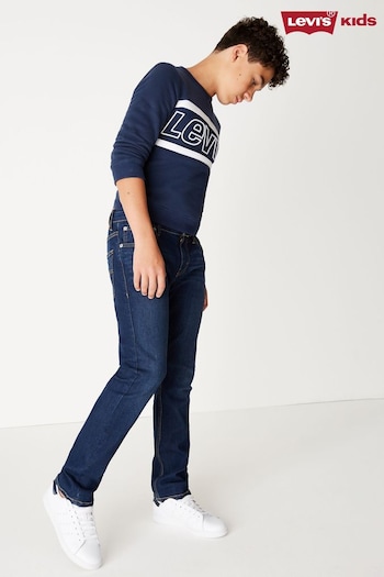 Levi's® Rushmore Kids 511™ Slim Fit navy Jeans (623116) | £30 - £35