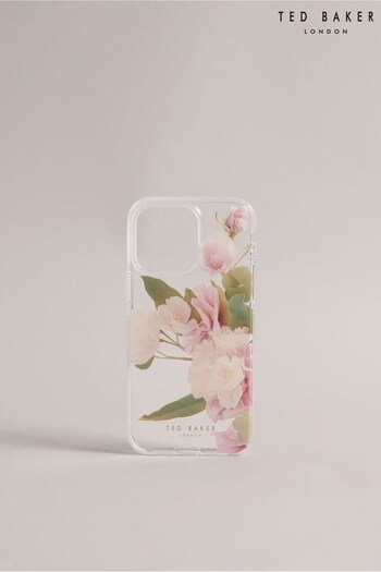 Ted Baker Cream Appenas Flowers Iphone 14 Pro Max Antishock Case (623354) | £30