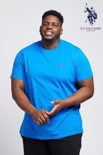 U.S. Polo curta Assn. Mens Big & Tall Core Logo T-Shirt (623549) | £25