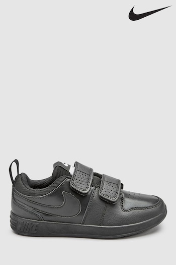 Nike Black Pico 5 Junior Trainers (623832) | £28