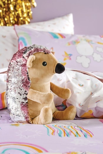 Linen House Kids Multi Happy Hedgehog Plush Toy (623904) | £16