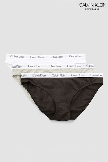 Calvin T-shirt Klein Bikini Bottoms 3 Pack (624042) | £40