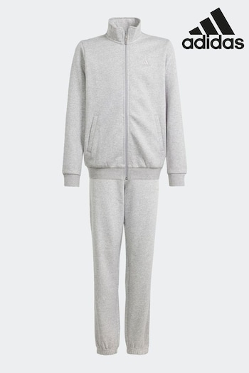 adidas Grey Sportswear All Szn Graphic Tracksuit Kids (624075) | £55