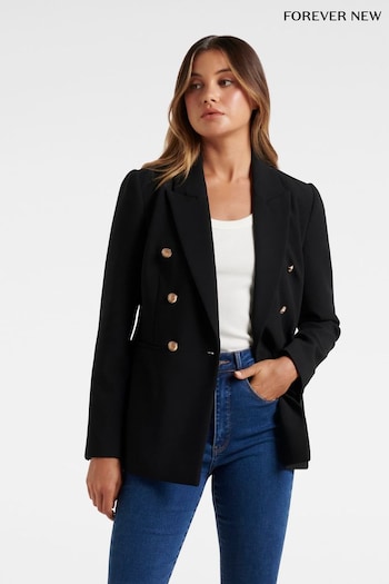 Forever New Black Milly Button Blazer (624300) | £95