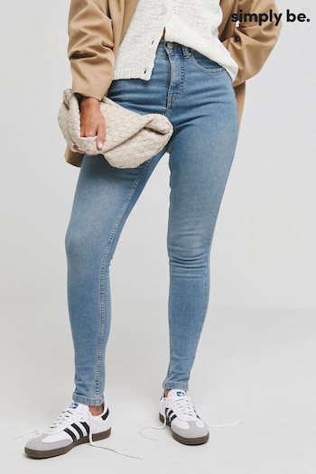 Simply Be Blue 24/7 Skinny Jeans (624370) | £26