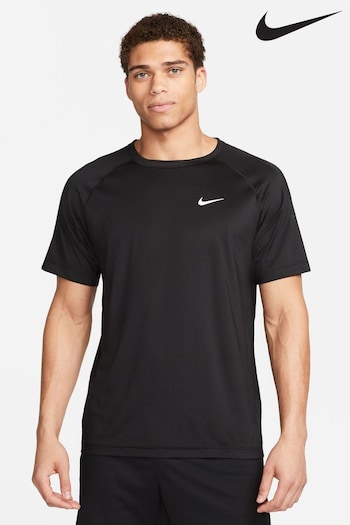 Nike Black/Grey Ready Short Sleeve Training T-Shirt (624608) | £40