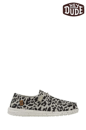 HEYDUDE Grey Wendy Shoes (624788) | £60