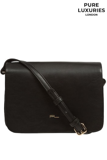 Pure Luxuries London Ella Nappa Leather Cross-Body Bag (624815) | £59