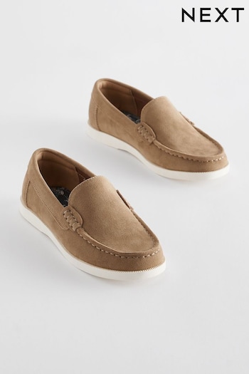 Sand Brown Loafers (624950) | £24 - £31