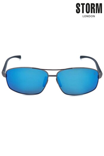 Storm Silver Tech Solymus Polarised Sunglasses (625905) | £50