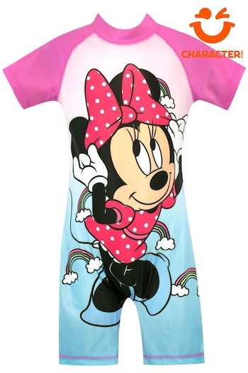 Character Pink Minnie Mouse Swim Wetsuit (626043) | £17