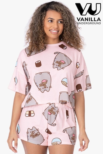 Vanilla Underground Pink Ladies Pusheen Licensing Short Pyjamas (626160) | £25