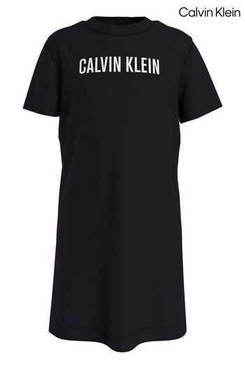 Calvin Klein Girls Black T-Shirt Dress (626957) | £45
