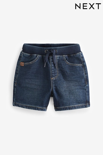 Dark Wash Jersey Denim Pull-On Shorts (3mths-7yrs) (627063) | £9.50 - £11.50