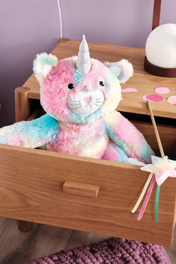 Linen House Kids Multi I Believe In Kittycorns Plush Toy (627658) | £18