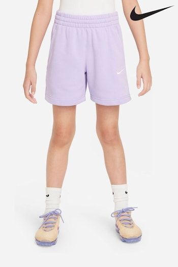 Nike Purple Club Fleece Shorts (627784) | £33
