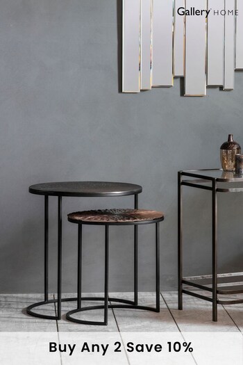 Gallery Home Metal Limosa Nest Of Tables (628069) | £215