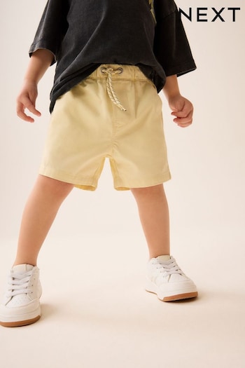 Pale Yellow Pull-On Shorts casuals (3mths-7yrs) (628074) | £5.50 - £7.50
