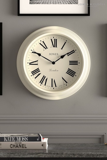 Jones Clocks Grey A Classic Wall Clock (628182) | £45