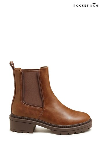 Rocket Dog Iggie Grand Rosewell Brown Boots (628732) | £80