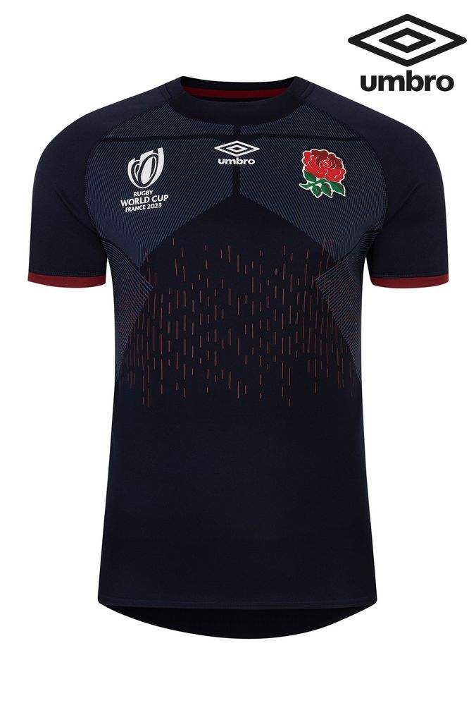 Umbro Navy England World Cup Kids Away Rugby Shirt (629220) | £65