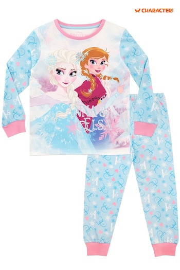 Character Blue Disney Frozen Long Leg Pyjama Set (630223) | £19