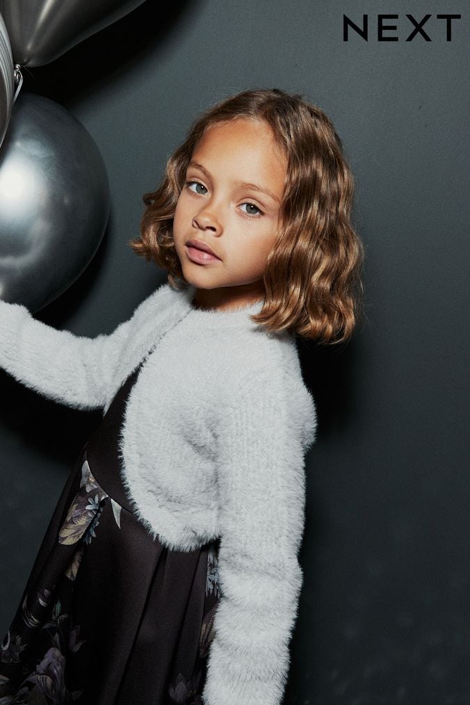 Girls discount grey bolero