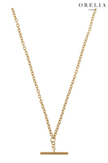 Orelia & Joe T-Bar Drop Chain Necklace (630836) | £25