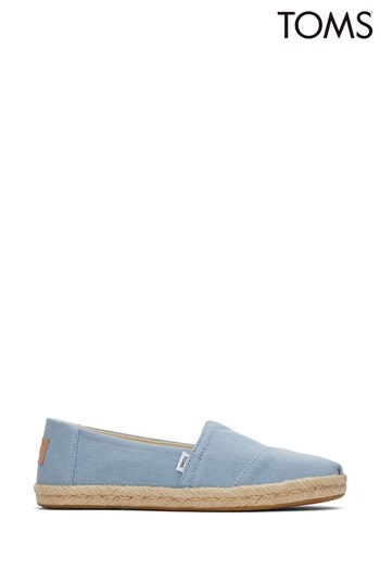 TOMS Blue Alpargata Rope Shoes (630920) | £55