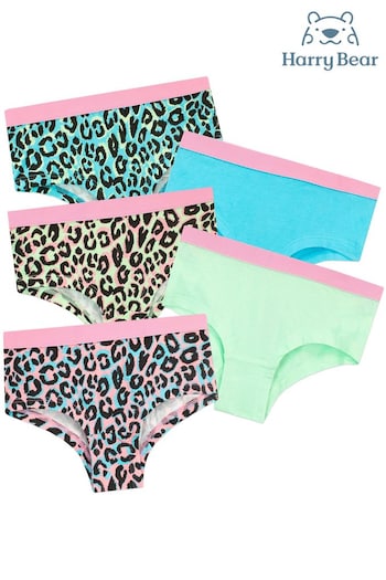 Harry Bear Multi Girls Unicorn Underwear 5 Packs (630968) | £12