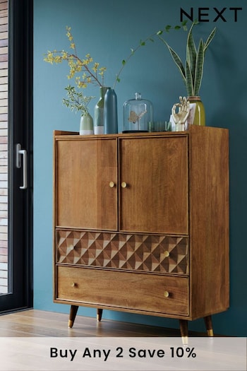 Dark Lloyd Mango Wood Cabinet (631695) | £725