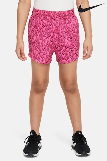 Nike Pink One Woven High Rise Shorts Curve (632069) | £30