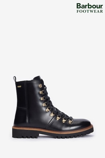 Barbour® Black Blake Hiker Leather Boots (632772) | £169