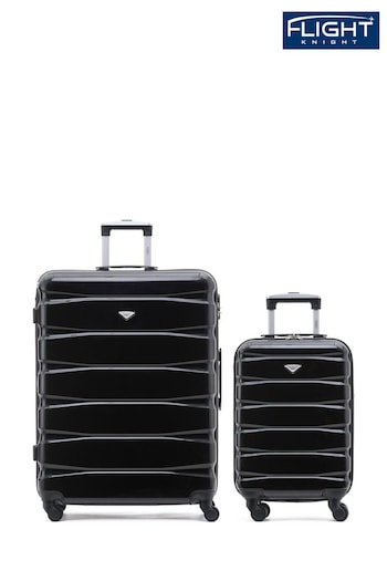 Set Of 2 Large Check-In & Small Carry-On Hardcase Travel Suitcase (632852) | £110