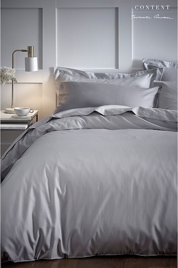 Content by Terence Conran Silver Modal Cotton Extra Deep Fitted Sheet (633034) | £25 - £38