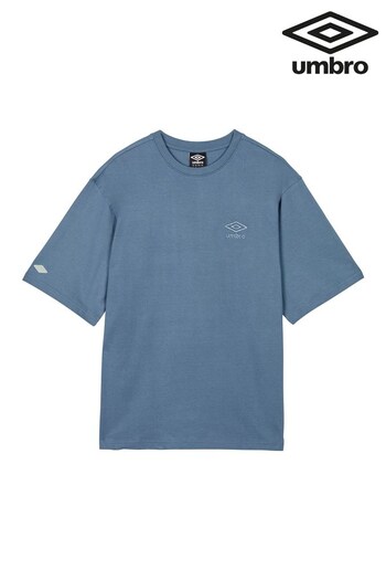 Umbro Blue Sports Style Oversized T-Shirt (633537) | £25