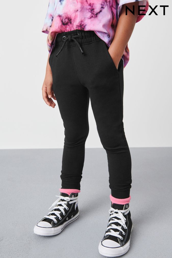 Black Skinny Fit Joggers (3-16yrs) (633586) | £10 - £15