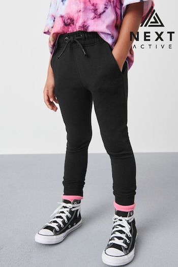 Black Joggers Skinny Fit Joggers (3-16yrs) (633586) | £10 - £15