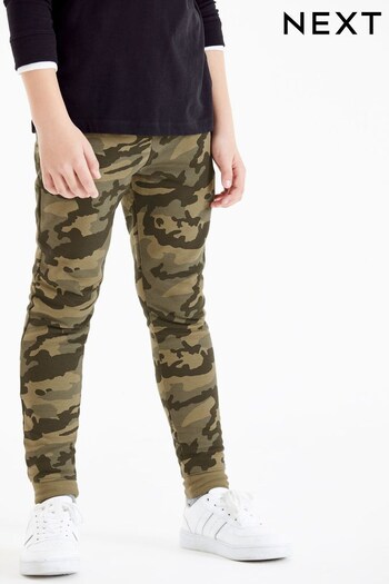 Green Camouflage Skinny Fit Cuffed Joggers (3-17yrs) (633676) | £13 - £18