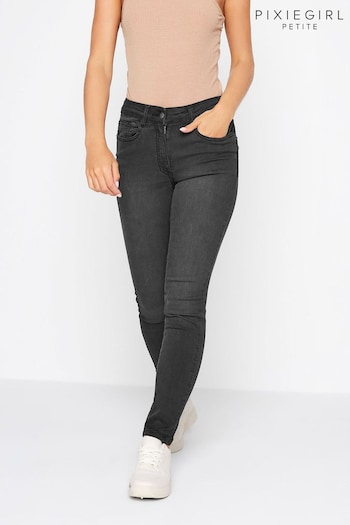 PixieGirl Petite Black Stretch Skinny Jeans (634078) | £33