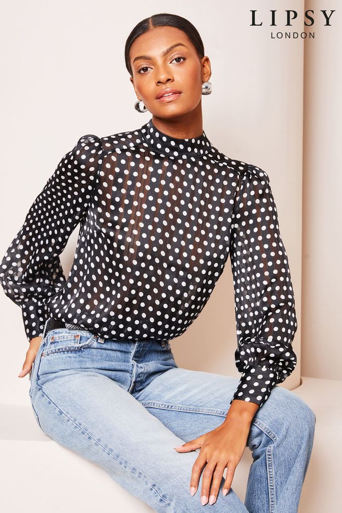 Next polka store dot blouse