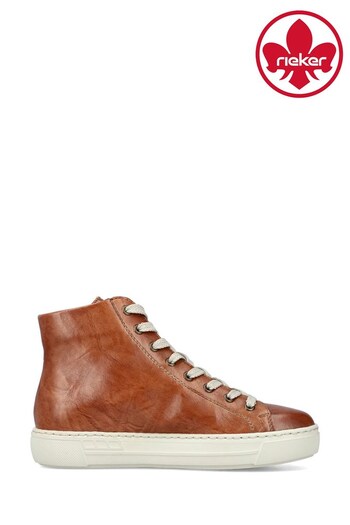 Rieker Womens Zipper Brown Boots (634956) | £70