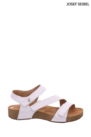 Josef Seibel Brown Tonga 25 Triple Strap beige Sandals (635100) | £89