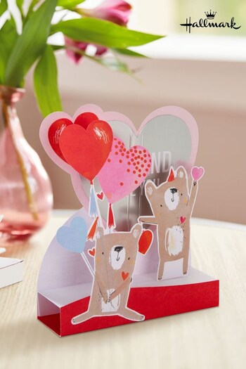 Hallmark Red Cute Bears 3D Valentine's Day Card for Husband (635980) | £4.50