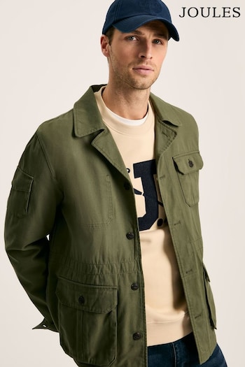 Joules Taddington Green Cotton Field Jacket (636230) | £79.95