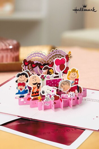 Hallmark Multicoloured Peanuts Paper Wonder Pop-Up Valentine's Day Card (636240) | £8