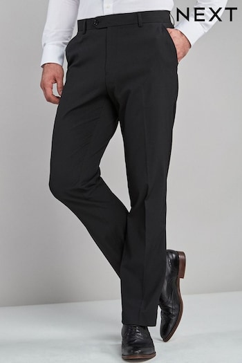 Black Stretch Smart Trousers Fit (636902) | £24